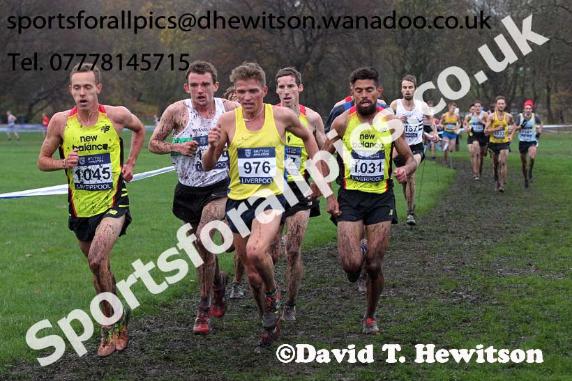 Senior men, British Athletics Liverpool Cross Challenge, Sefton Park, Liverpool. Photo: David T. Hewitson/Sports for All Pics